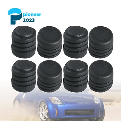 Комплект из 8 резиновых стопоров бампера капота для Nissan 200SX Altima Maxima Axxess - Изображение 1 из 4