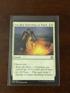 Magic the Gathering Adventures in Forgotten Realms You Hear Something on Watch - Picture 1 of 2
