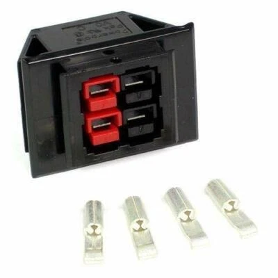 Powerwerx Chassis Mount Kit for Two Anderson Powerpole Connectors