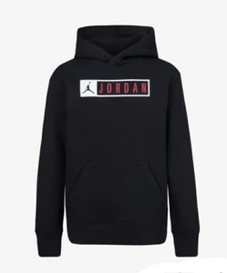 Nike Air Jordan Pullover Fleece Hoodie Jungen Größe Large 12-14: Neu mit Etikett - Bild 1 von 7