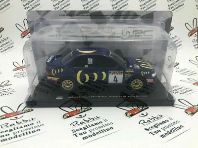 DIE CAST 1/24 " SUBARU IMPREZA 555 McRAE - RINGER RAC RALLY GB 1995 " 1/24 - Immagine 1 di 3