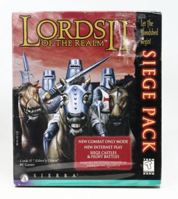 Lords of the Realm II (PC, 1996) - Big box - New Sealed - See desc. - Image 1 of 4