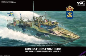 Tiger Model 6290 1/35 SWEDEN ASSAULT CB 90/COMBAT BOAT 90 1991-PRESENT - Picture 1 of 15