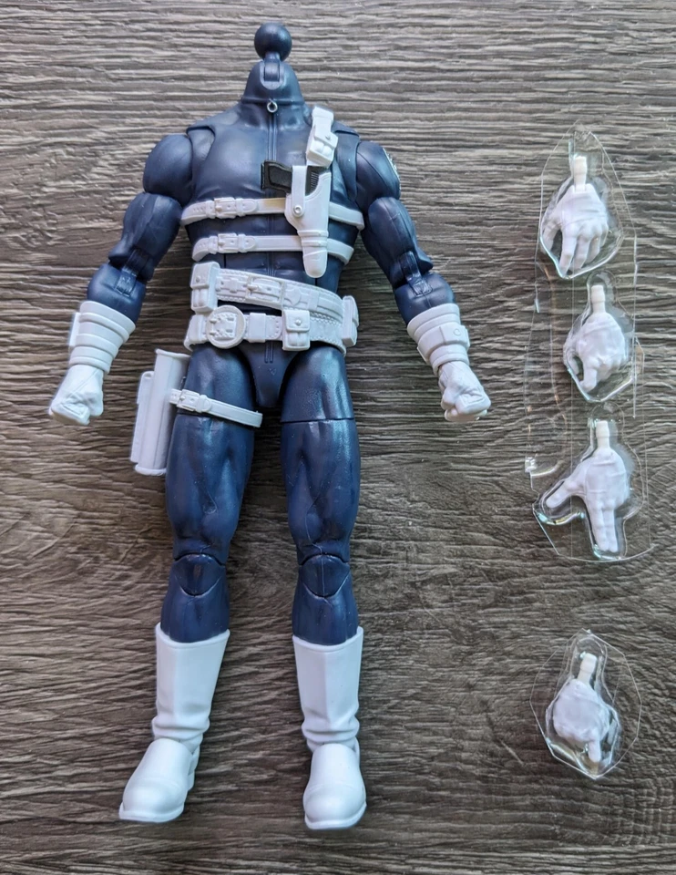Marvel Legends NICK FURY JR 身体定制饲料(盾牌特工 3 包人偶) — 第 1/1 张图片