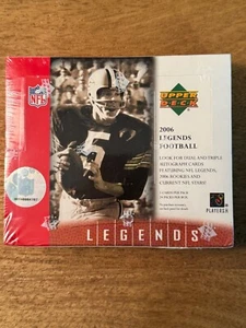 2006 UPPER DECK LEGENDS FOOTBALL FACTORY SEALED UNOPENED BOX - Picture 1 of 8