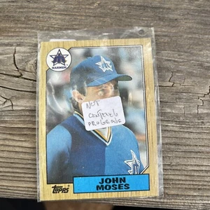 1987 Topps - #284 John Moses - Picture 1 of 4