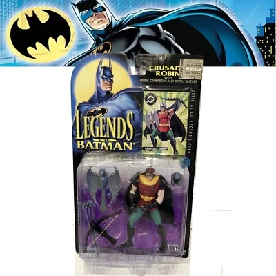 Legends of Batman Knight Crusader Robin MOC Kenner 1996 DC Comics - Image 1 of 3