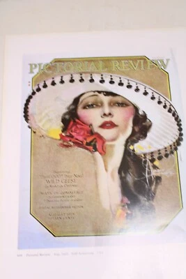 Impresión de portada de revista Rolf Armstrong Repro 1925 Pictorial Review 92975 Foto 1 de 4