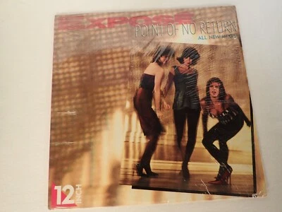 EXPOSE - POINT OF NO RETURN ORIGINAL US VINYL 12" SINGLE - Image 1 of 4