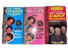 The Three Stooges Collection - Volume Ii & Iv  Vhs Tape & Simply Hilarious