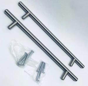 LOT OF 2 HARDWARE RESOURCES ELEMENT NAPLES CABINET 192 CABINET PULL SATIN NICKEL - Picture 1 of 1