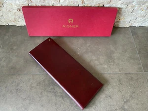 Etienne Aigner Leder Adressbuch Notizblock im Geschenkkarton 30 x 11,5 cm - Bild 1 von 12