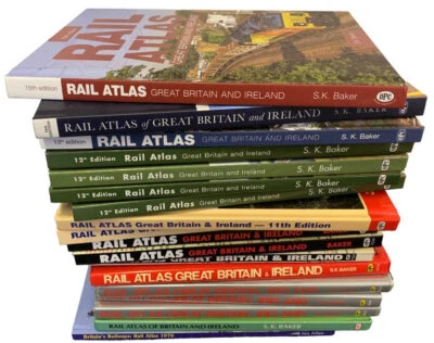 OPC Rail Atlas of Britain - S.K. Baker - Please Select From Drop-down Menu - Image 1 of 2