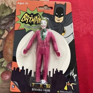 The Joker Cesar Romero Classic Batman Series Bendable Figure DC Comics NJ Croce - Picture 1 of 7