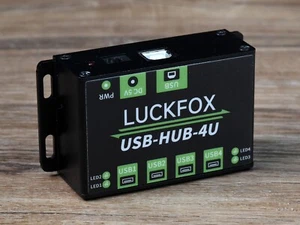 LUCKFOX HUB USB industriale estensione periferica computer 4x porte USB 2.0 - Foto 1 di 6