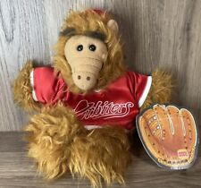 ALF Orbiters Plush Hand Puppet Burger King Baseball Team Outfit Vintage 1988