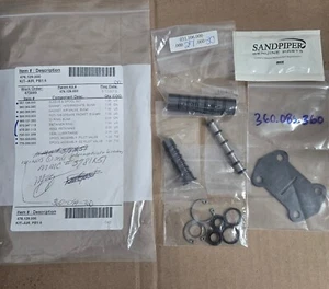 Missing 1 Gasket: Warren Rupp Sandpiper PB1/4 Air Kit 476.129.000 476129000 - Picture 1 of 7