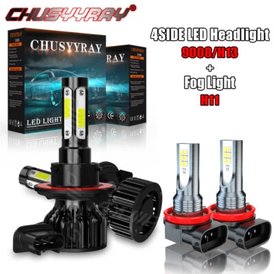 Faros antiniebla LED 6000K para Ford Freestyle 2005 2006 2007 4X Foto 1 de 4