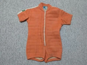 vintage 1960s wet suit EDDIE BAUER surf beach 1PC sea foam COLSENET ski body - Picture 1 of 1