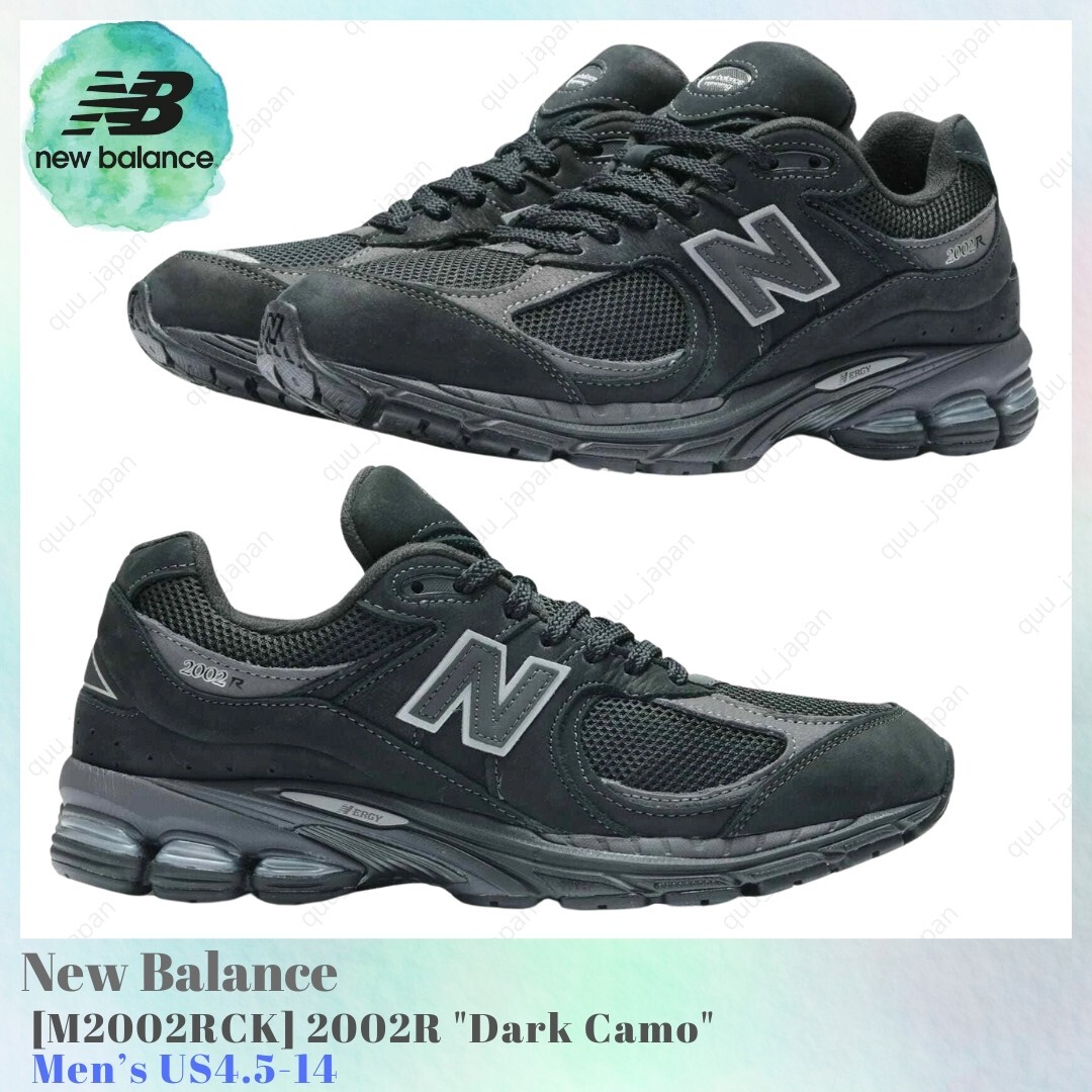 【New Balance】2002R Black Dark Camo ★人気 New Balance】 正規品☆ 2002R Black Dark Camo ☆人気 (New