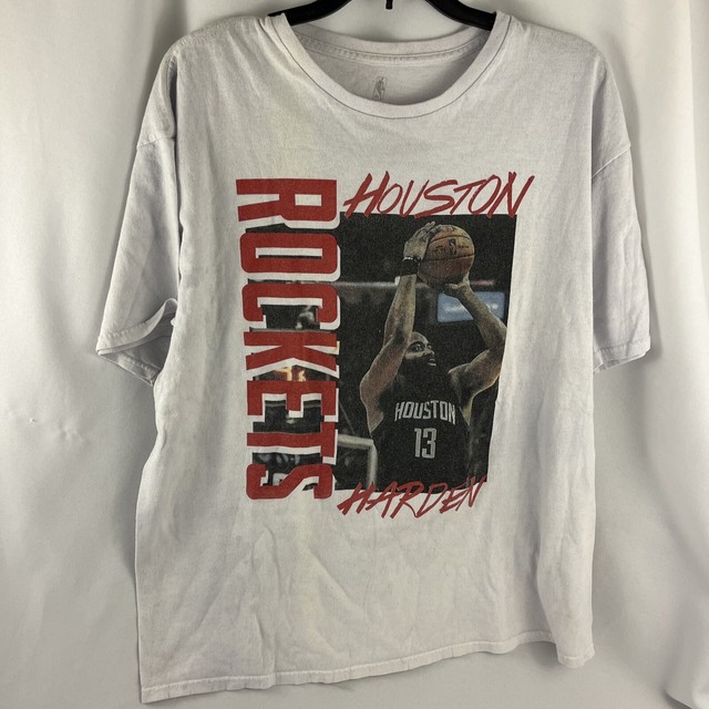 Vintage NBA Houston Rockets Tee Shirt Late 80s Early 90s Size XL