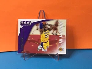 2018-19 Panini Threads In Motion #12 LeBron James Lakers - Foto 1 di 6