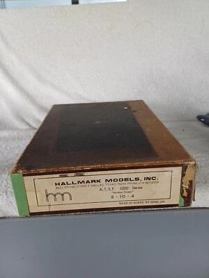 Hallmark Models By Dong Jin HO ATSF 5000 Series Madam Queen 2-10-4 Brass Loco - Image 1 of 4