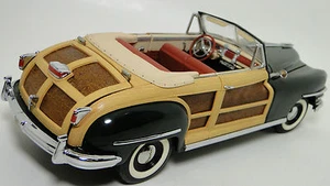 Woody Classic Car1 24Unique18Custom Built REAL WOOD Panels on Metal Body Model - Picture 1 of 12
