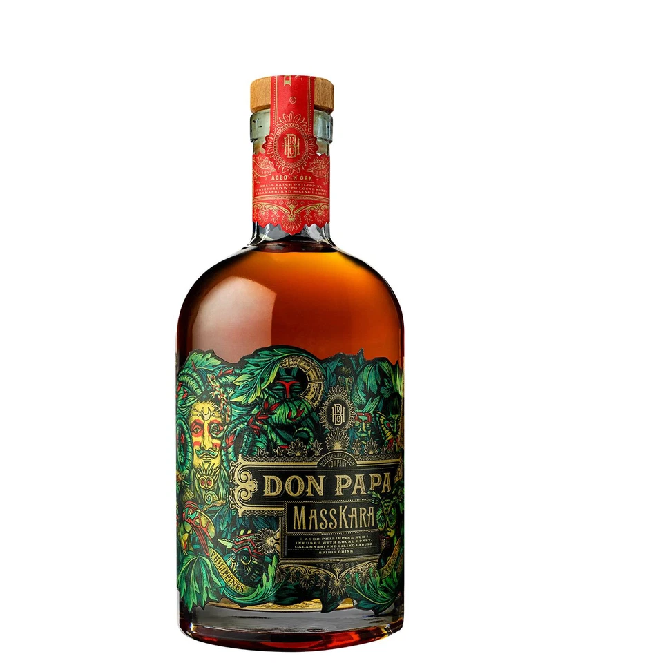Don Papa Masskara, Rum 40% vol. 0,7l, limitiert, Herkunft Philippinen, Maskara - Bild 1 von 1
