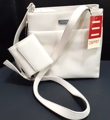 Vintage ESPRIT Crossbody Purse 7101590 with Change Purse ~Antique White ~NWT - Image 1 of 4