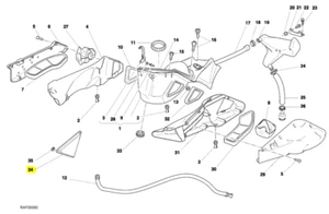 New OEM Ducati Panel #48610601A - Bild 1 von 1