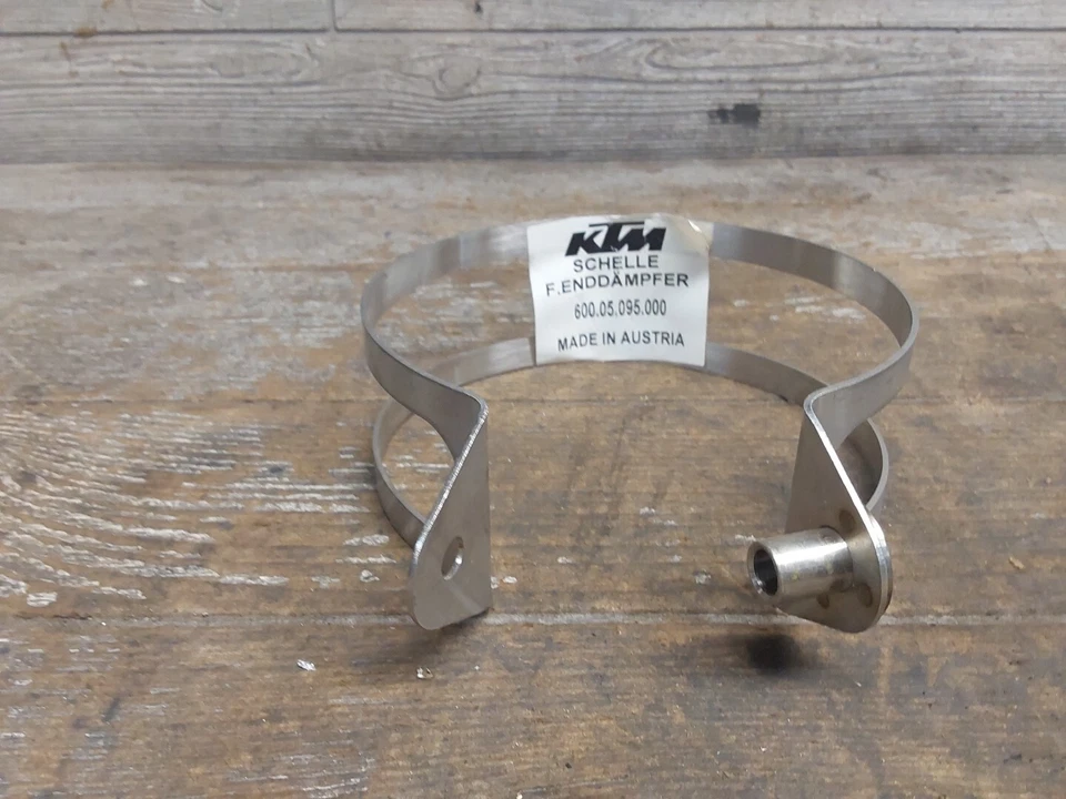 Braçadeira suporte cabide escape silenciador traseiro KTM 990 Supermoto R - Imagem 1 de 4