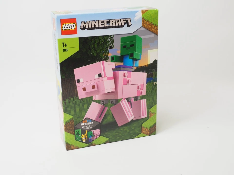 LEGO Minecraft 21157 BigFig Pig mit Baby Zombie - NEU OVP - Bild 1 von 1