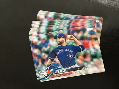 Lote de 20 unidades 2018 Topps Update US264 Jaime Garcia Toronto Blue Jays Foto 1 de 2
