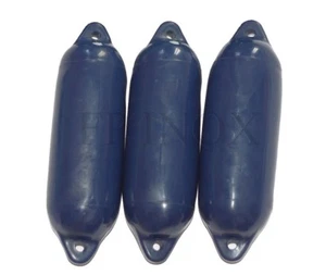 3 x Pare Battage Bleu Foncé 130 x 530 mm Neuf - Bateau - Imagen 1 de 1