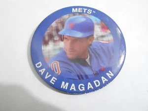 BOTÓN PINBACK ESTADIO DE BÉISBOL 3" #120-029 - DAVE MAGADAN - RED SOX - Imagen 1 de 1
