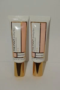 X2 BEAUTY BIO THE POUT Sparkling Rose Volumizing Lip Serum 0.27 oz NO BOX - Picture 1 of 1