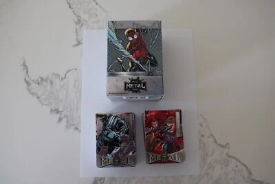 2021-2022 SKYBOX Marvel Metal Universe Spiderman Juego Completo Bajo #1 - 100 Base Foto 1 de 4