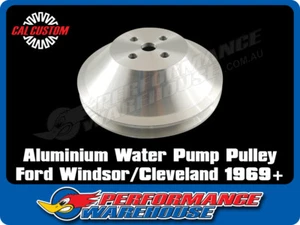 Bomba de agua de aluminio Polea Ford Windsor/Ford Cleveland 1969+ V Ranura - Imagen 1 de 2