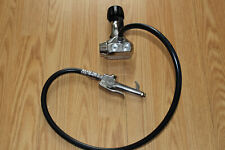 Scuba Diving, Regulator, Aqua Lung with Amflo Blow Gun