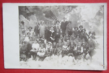 Orig. Foto-Postkarte Ausflug Reise Schule Buben Mädchen Wanderer Steiermark 1924