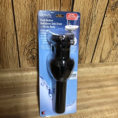 Keeney K820-72 1-1/4-in Plástico Pulsador Fregadero Baño Drenaje con Desbordamiento Foto 1 de 3