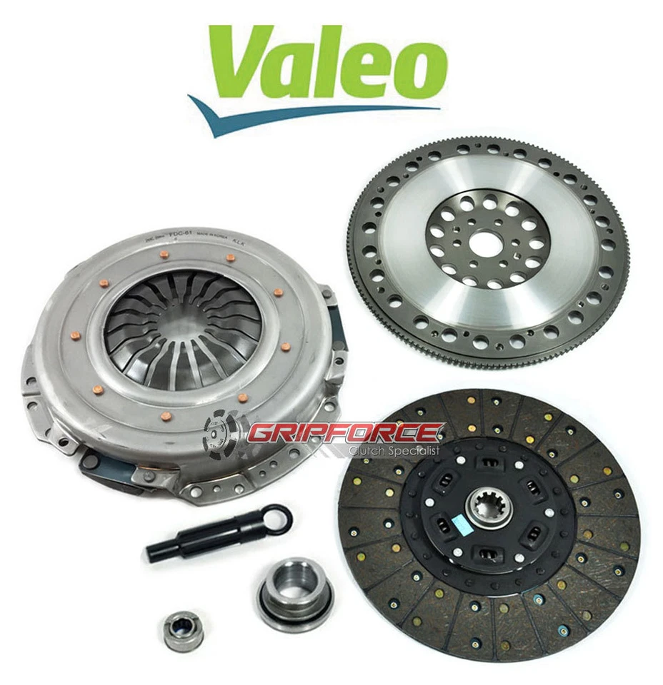 KIT EMBRAGUE VALEO STAGE 1 KING COBRA 11" + VOLANTE FORD MUSTANG GT 1996-2004 4,6 L Foto 1 de 4