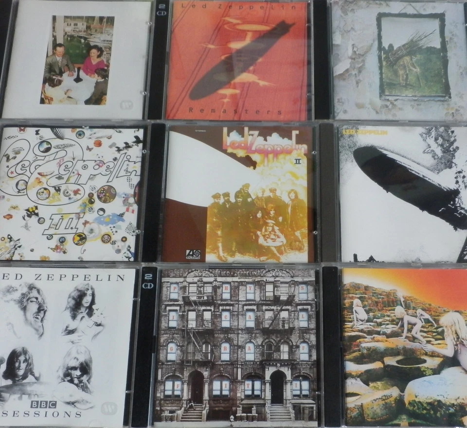 LED ZEPPELIN Verschiedene CD's Auswahl Sammlung Konvolut Lot I II II IV Physical - Bild 1 von 1