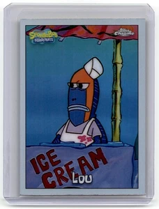 2025 Topps Chrome SpongeBob 25th Anniversary #148 Lou Refractor - Bild 1 von 2