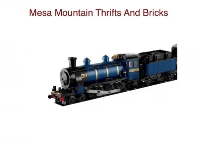 LEGO® Ideas 21344 Orient Express Steam Train Locomotive Engine &Coal Tender Only - Image 1 of 4