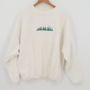 Vintage Breckenridge Colorado Tree Graphic Sweatshirt Ski Lodge Retro 90s Size L - Picture 1 of 12
