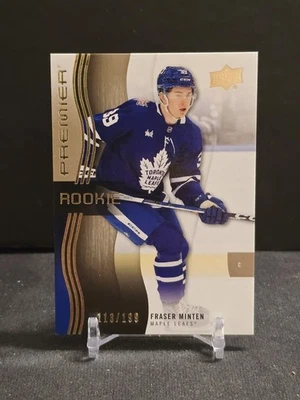 2023-24 Upper Deck Premier Rookie Fraser Minten #149 RC /199 - Image 1 of 3