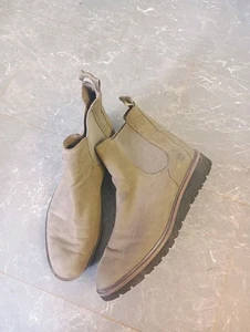 WOMEN'S TIMBERLAND SENSORFLEX TAUPE CHELSEA BOOTS SIZE UK 6 EUR 39 - Picture 1 of 5