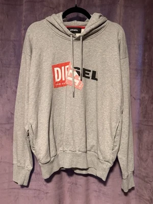 Sudadera con capucha Diesel grande con logotipo para hombre talla pequeña - ¿Japón? Foto 1 de 4